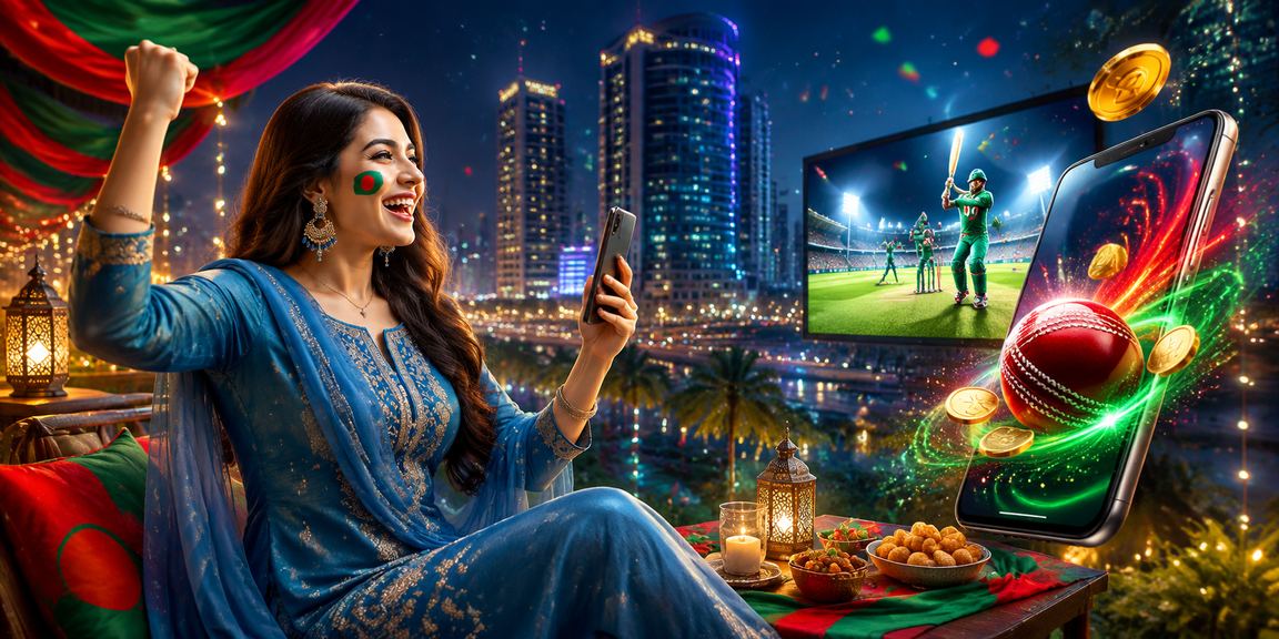 চট্টগ্রামে সালোয়ার কামিজ পরা একজন নারী মোবাইলে 24gb ক্রিকেট বেটিং উপভোগ করছেন